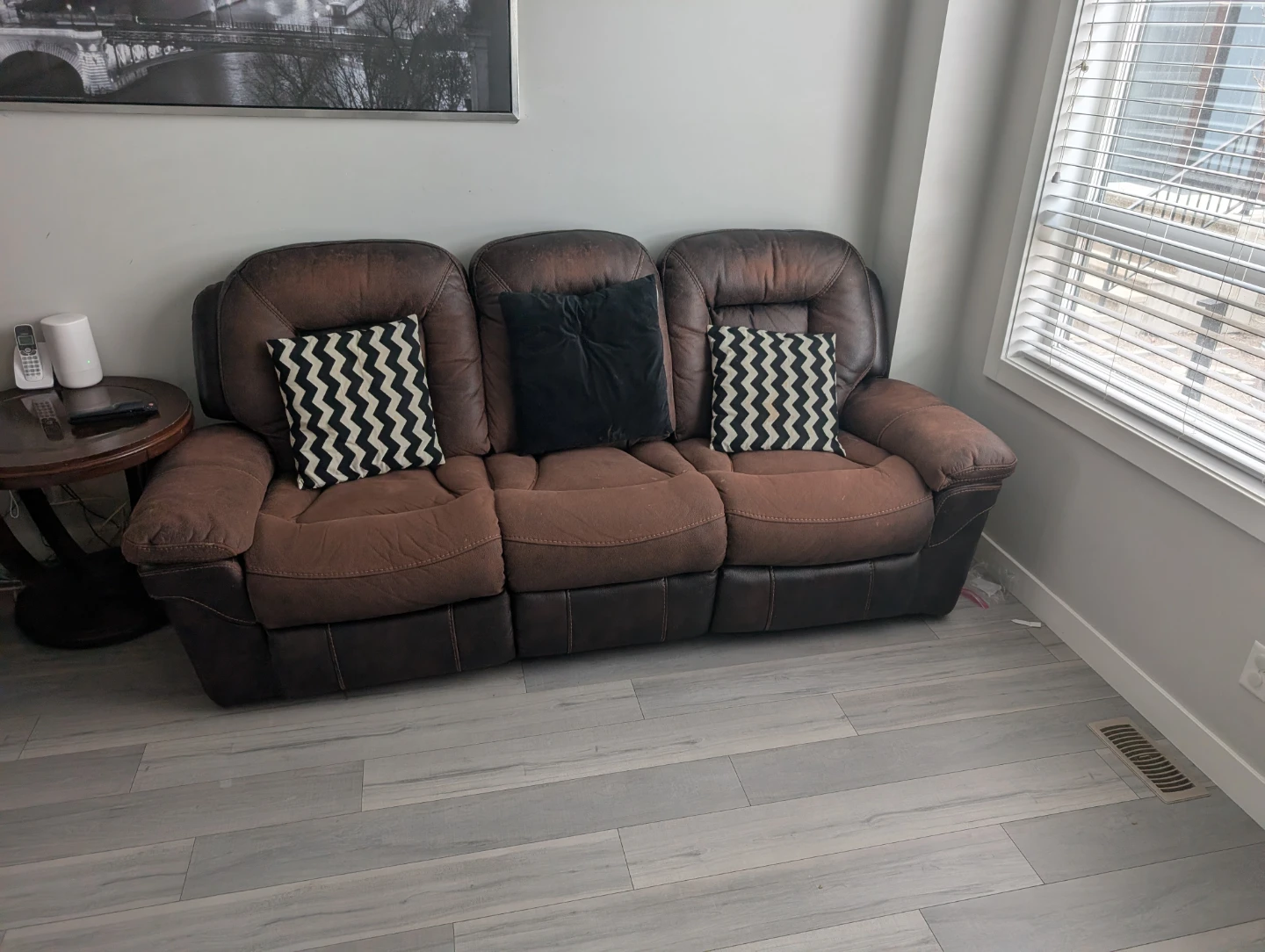 Sofa Set 3 and 2 piece with 2 tables