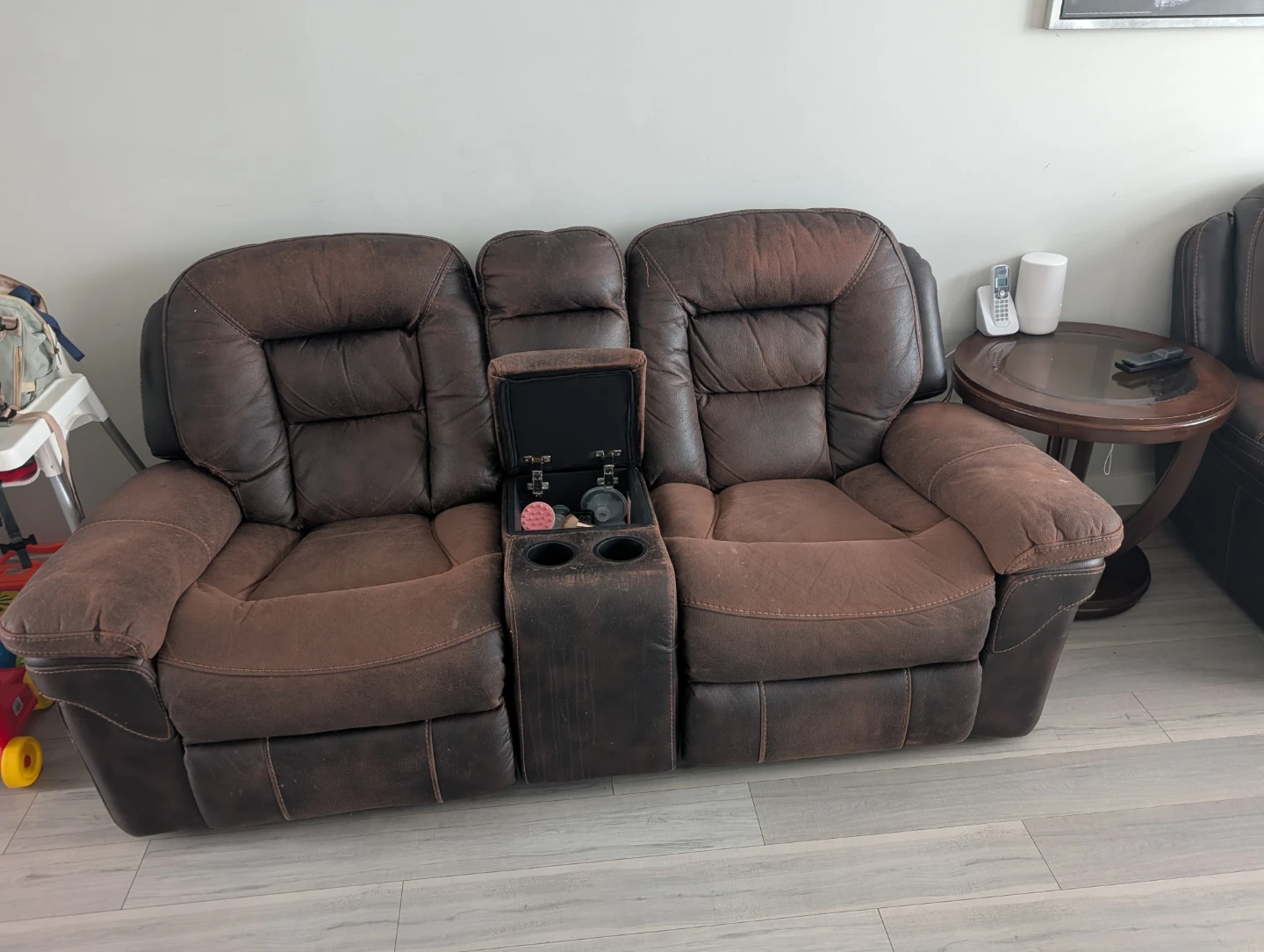 Sofa Set 3 and 2 piece with 2 tables - photo 4