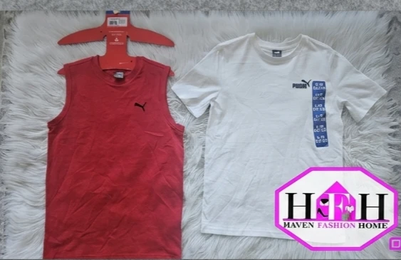 Puma Kids T-Shirt and Tank Top Set - Size 10/12 - photo 2