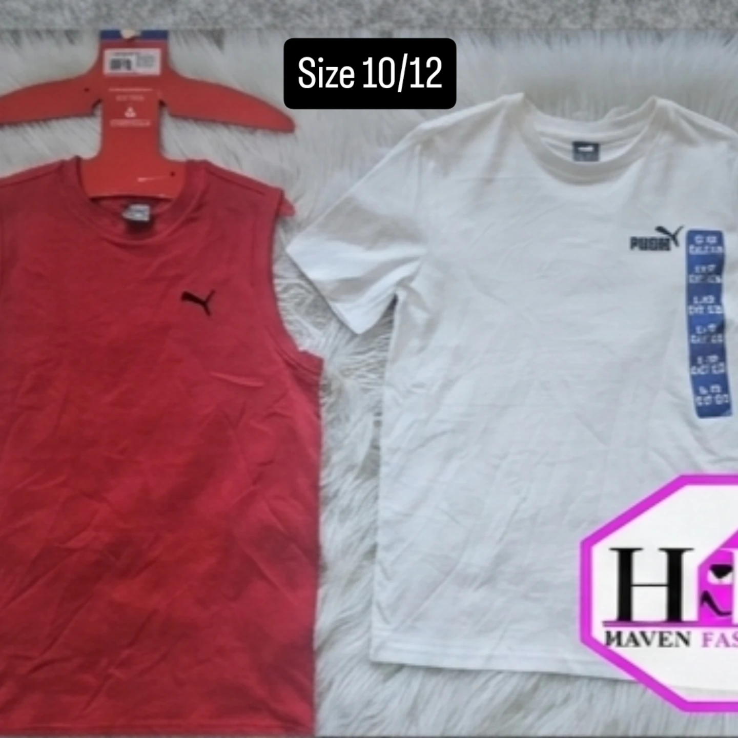 Puma Kids T-Shirt and Tank Top Set - Size 10/12 - photo 3