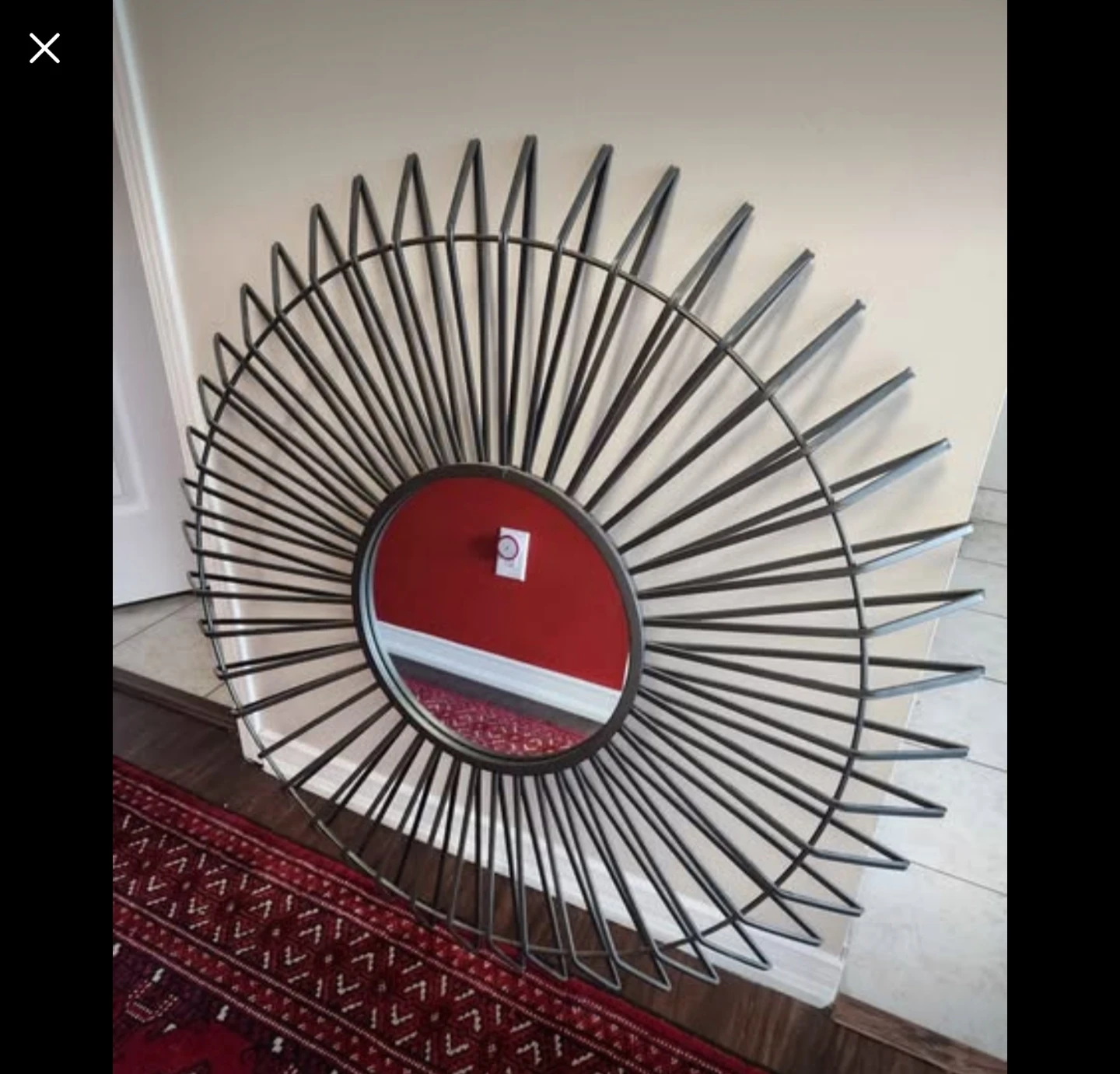 Sunburst Wall Mirror - photo 3
