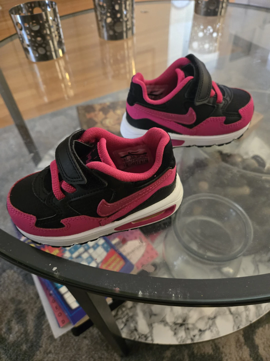 Nike Air Max Toddler Shoes - Pink/Black