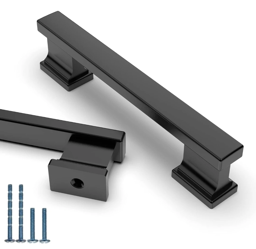 Matte Black Kitchen Cabinet Handles 🌱 (10 Pack) - photo 2