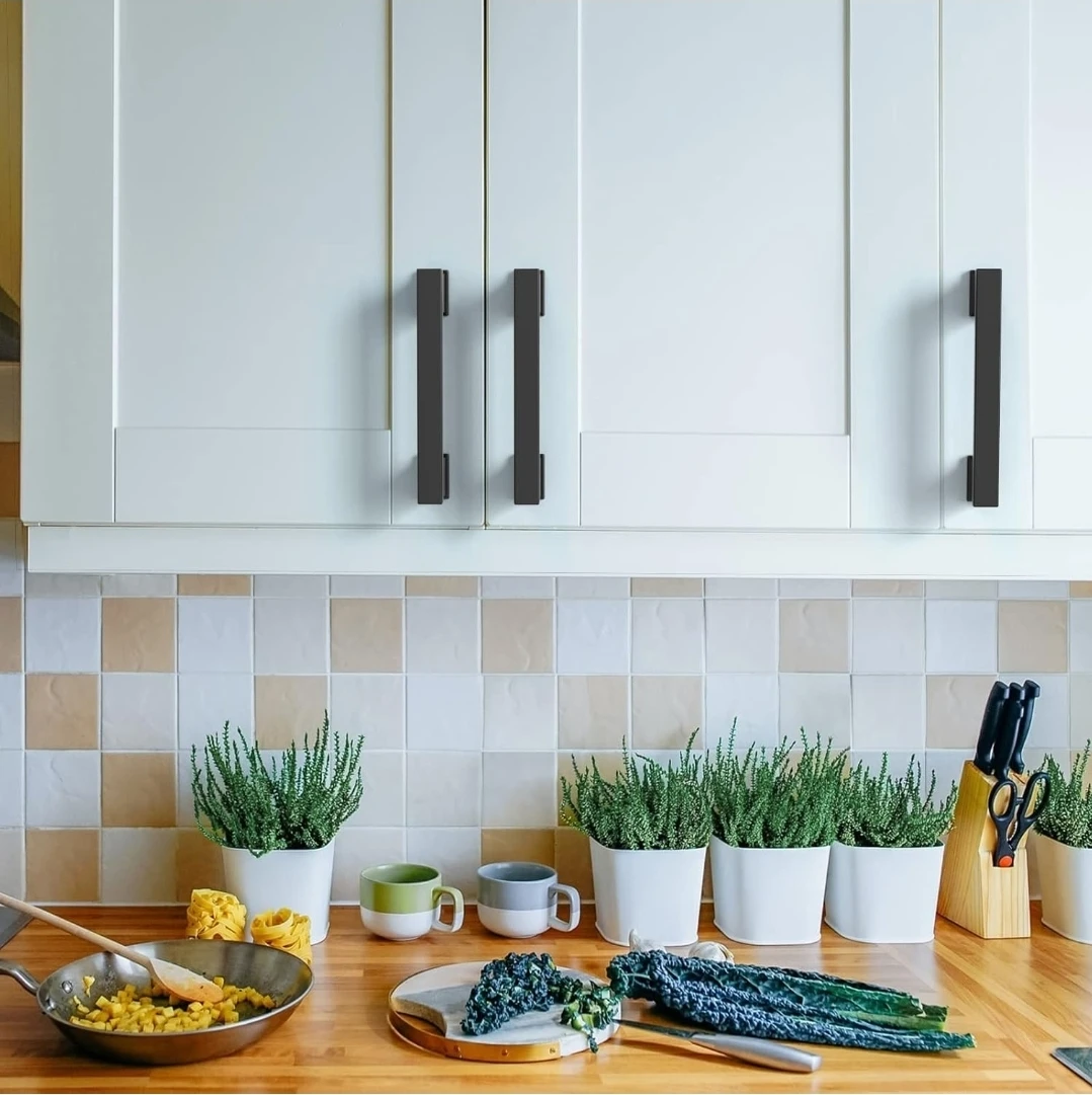 Matte Black Kitchen Cabinet Handles 🌱 (10 Pack) - photo 3