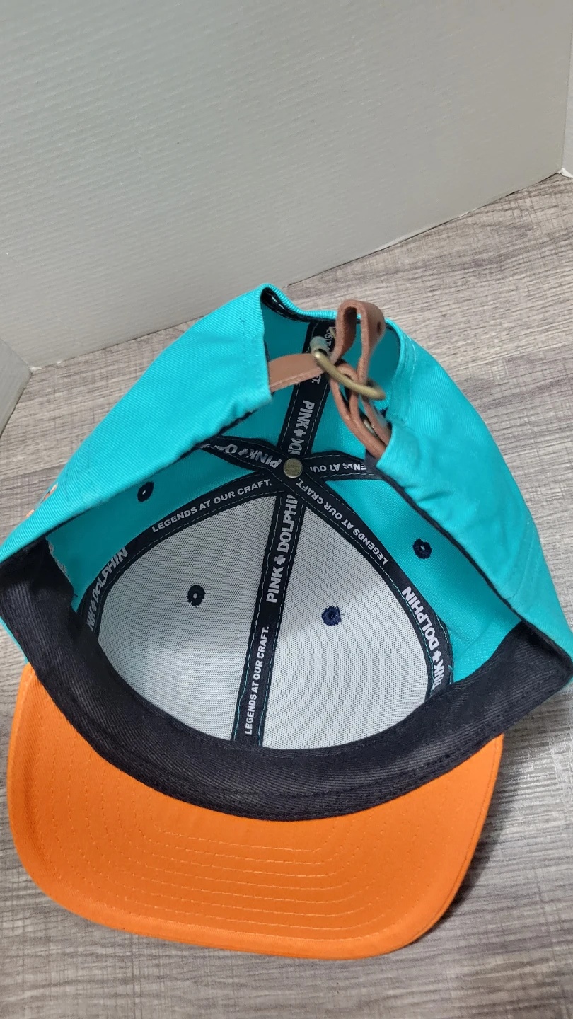 "Legend" Turquoise & Orange Snapback Hat - photo 3