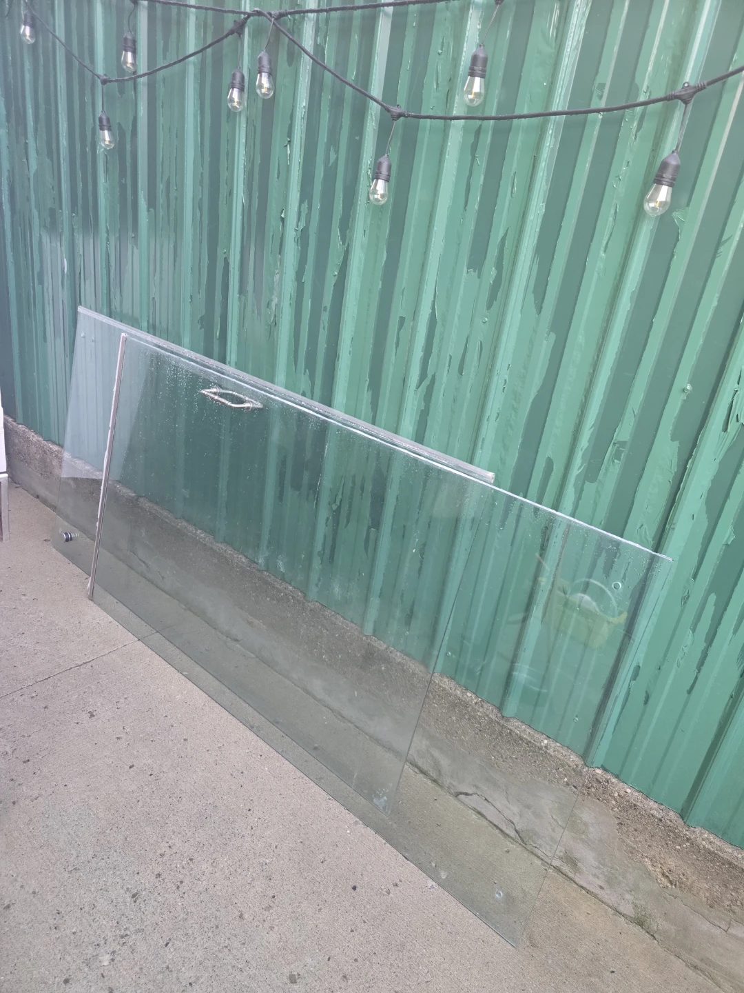 2 glass doors for shower/ need gone ASAP