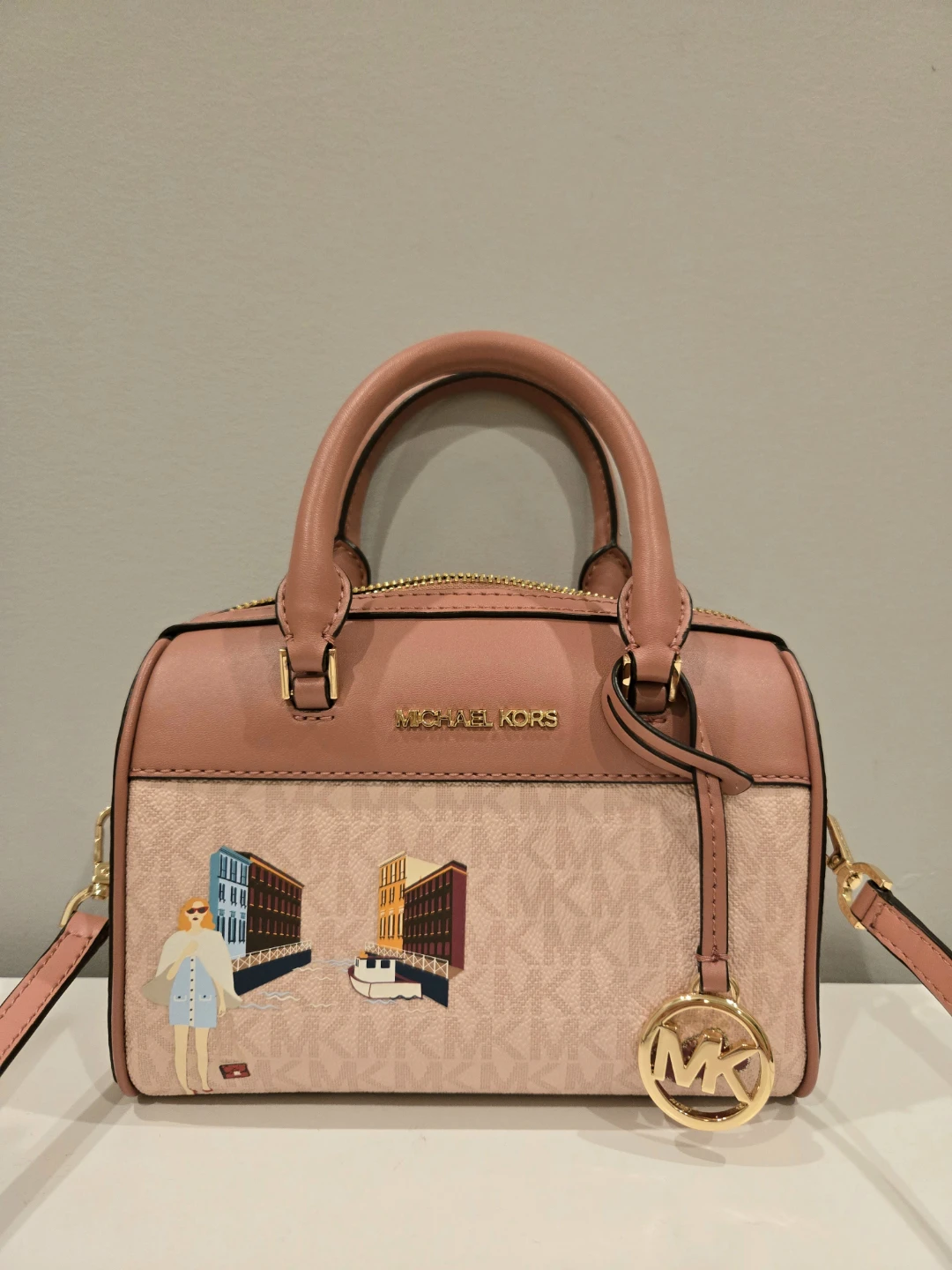 Michael Kors Small Satchel Bag - Pink