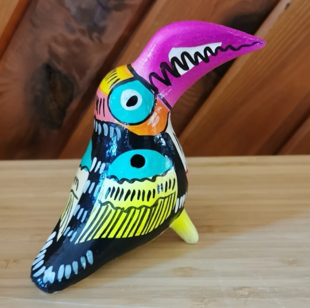 Vintage Mexican Folk Art Toucan - photo 3