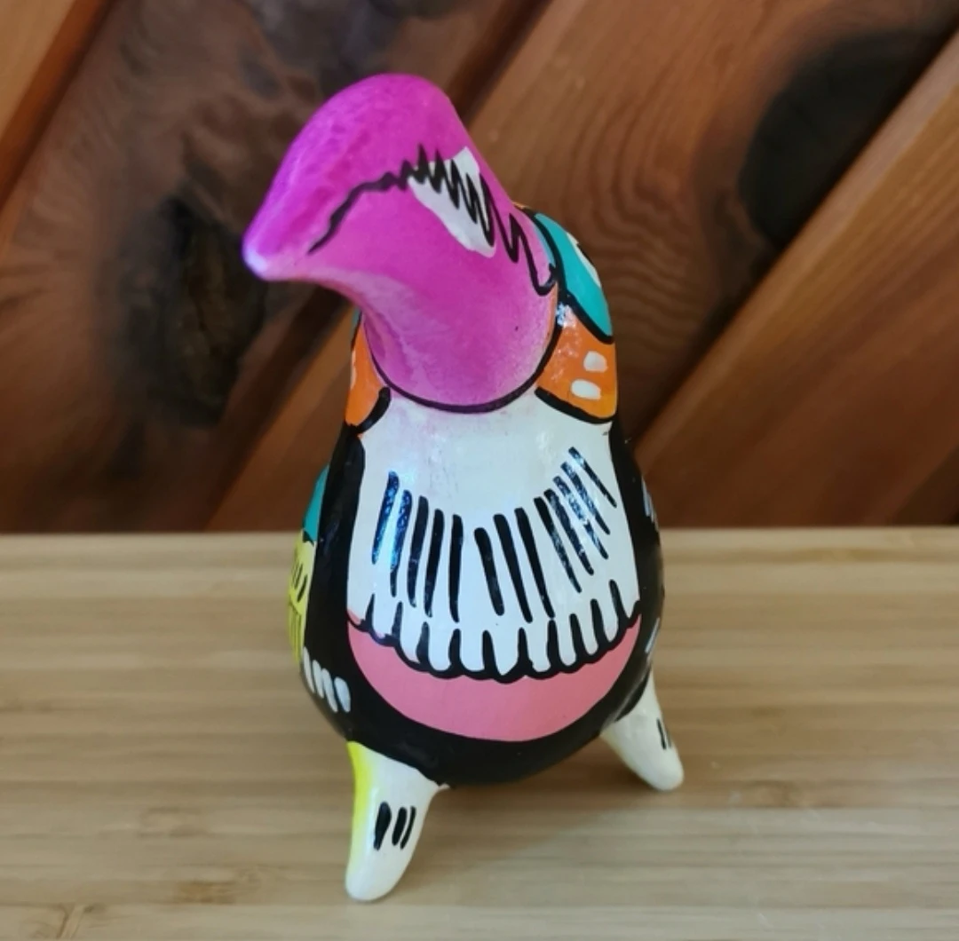 Vintage Mexican Folk Art Toucan - photo 4
