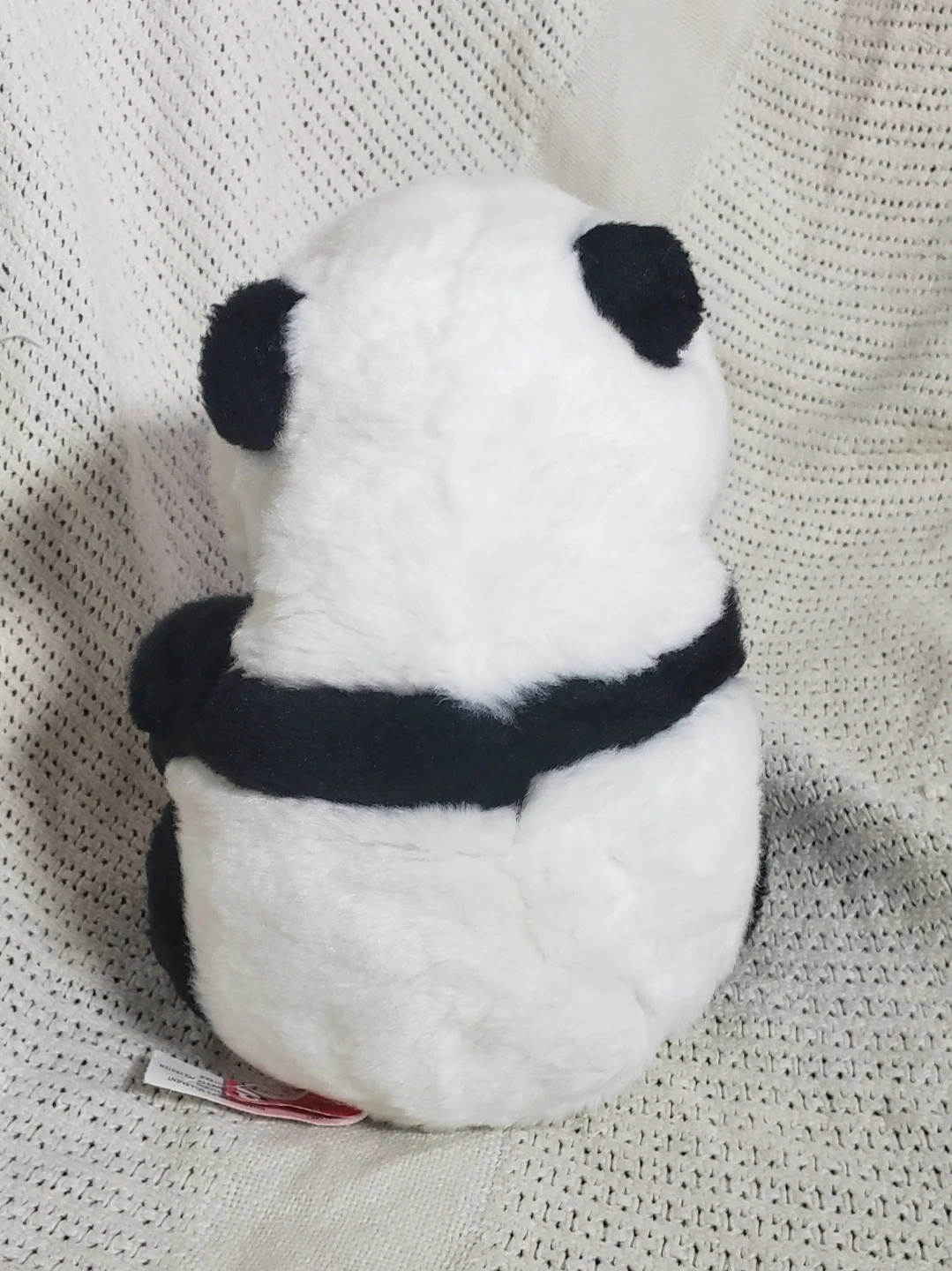 Medium Sized Stuffed Animal - Black and White Panda - photo 3