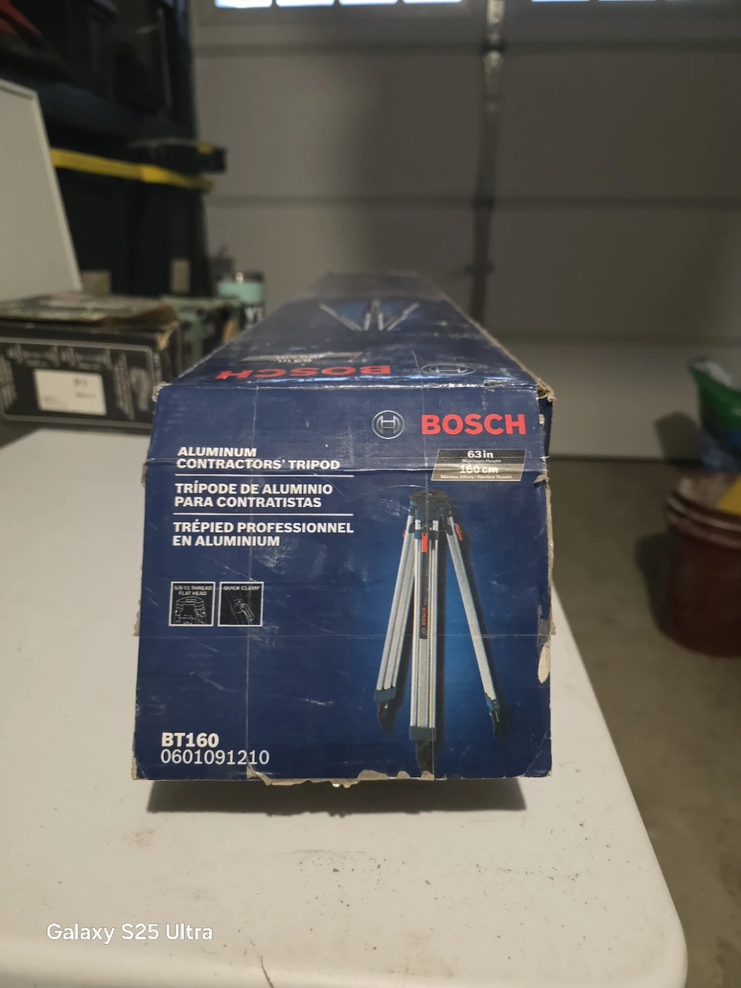 Bosch BT160 Aluminum Contractors' Tripod - photo 4