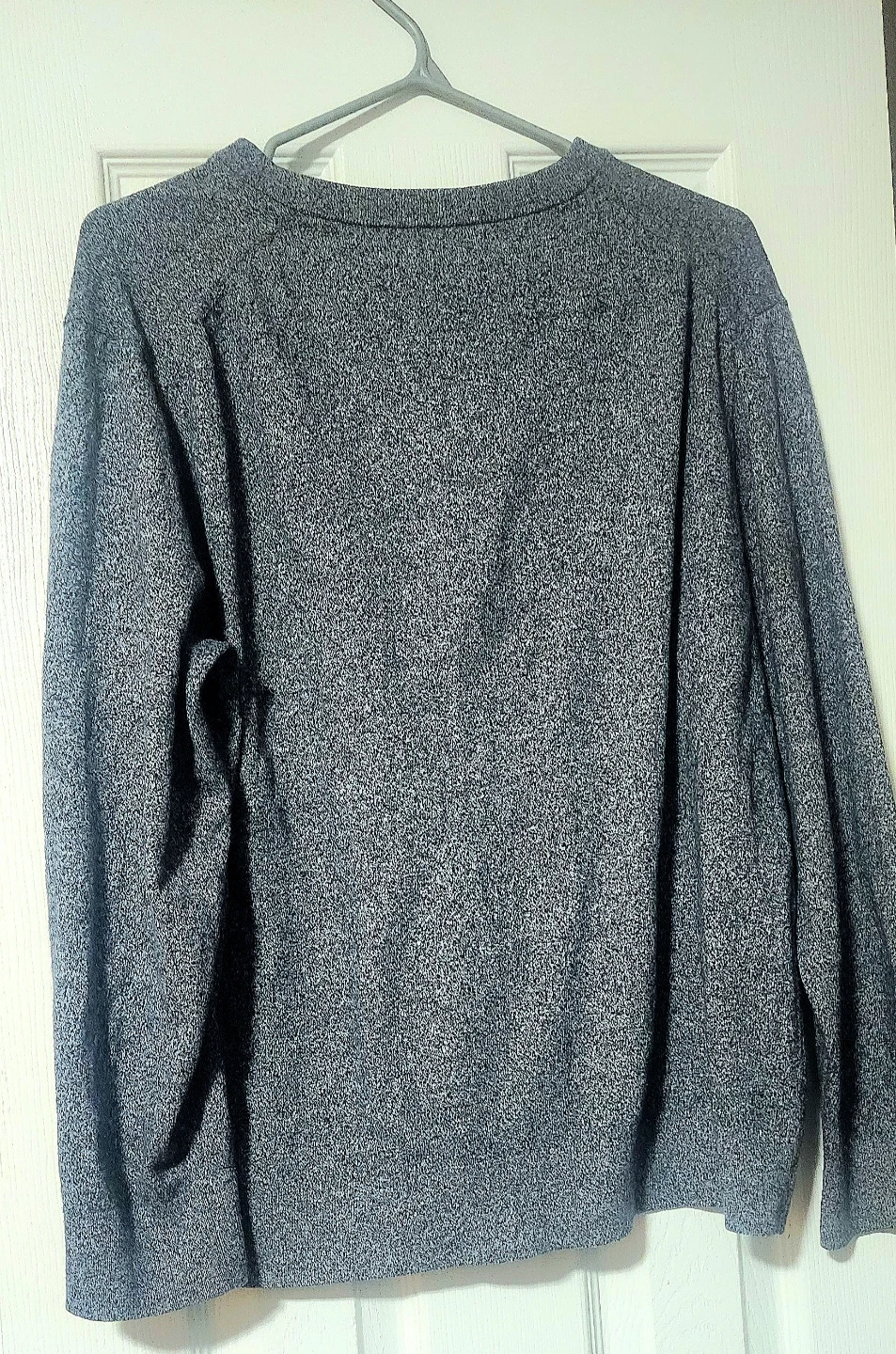 Nautica V-Neck Sweater - Grey Heather - Size L - photo 2