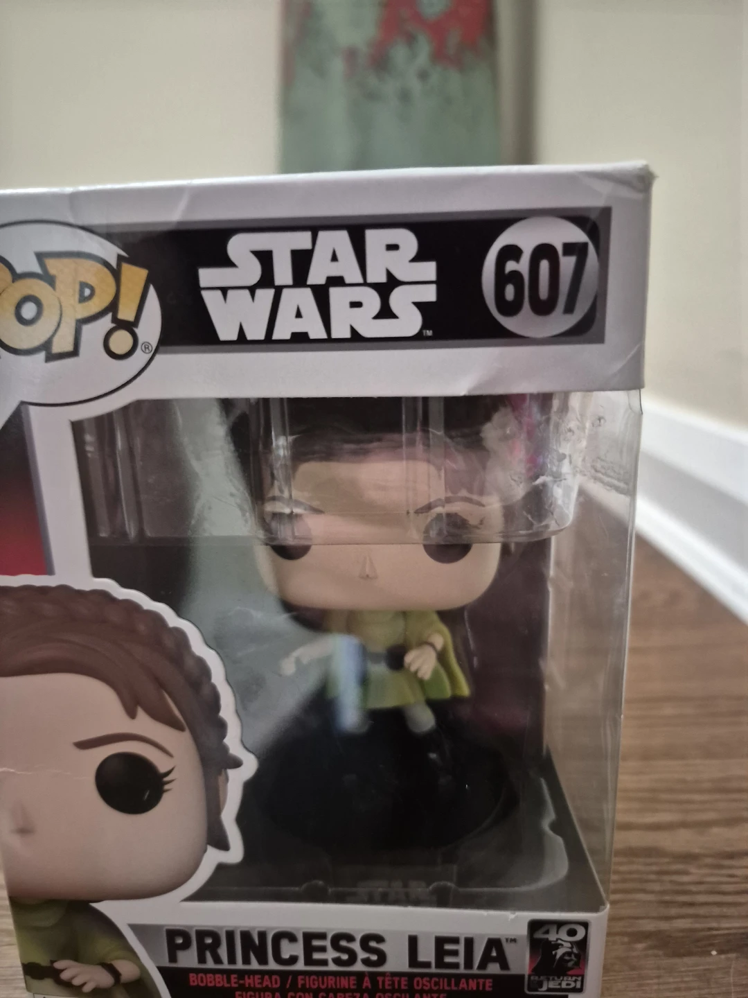 Funko Pop! Star Wars Princess Leia Bobble-Head #607 - BRAND NEW - photo 2