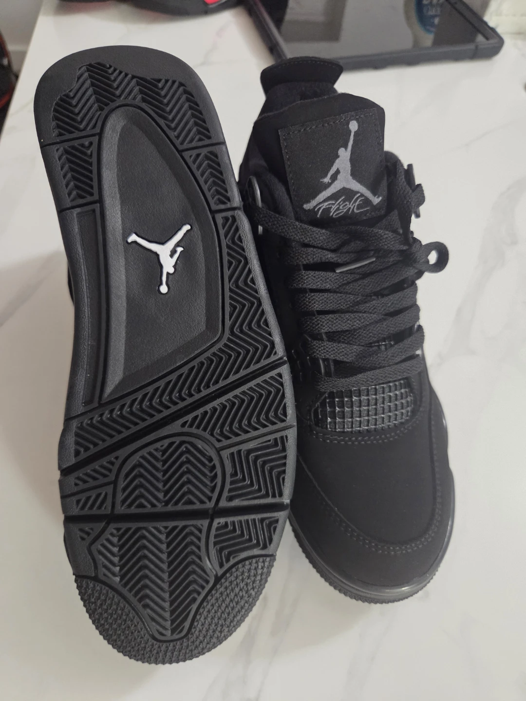 Air Jordan 4 "Black Cat" size 8.5 - photo 2