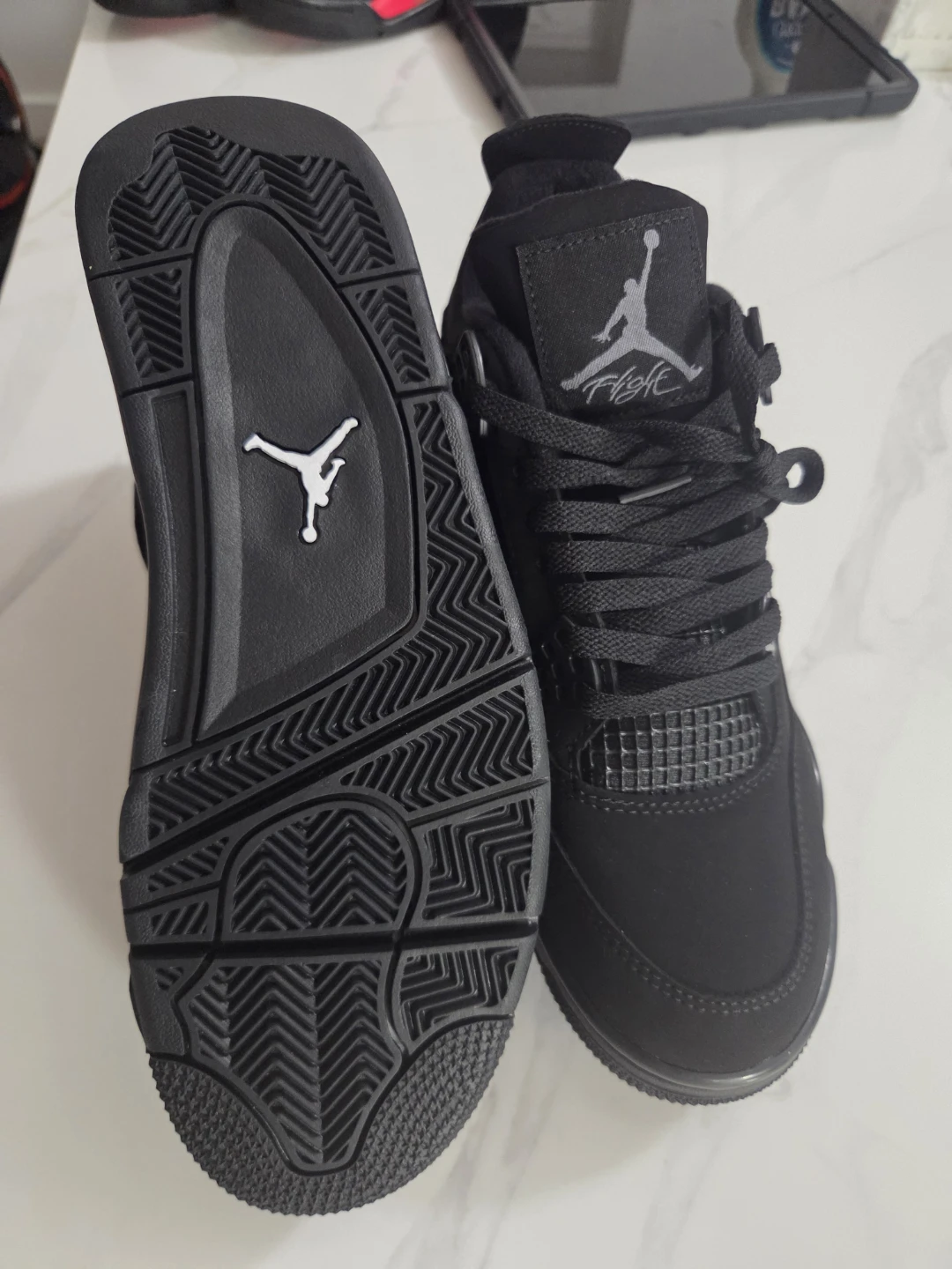 Air Jordan 4 "Black Cat" size 8.5 - photo 3