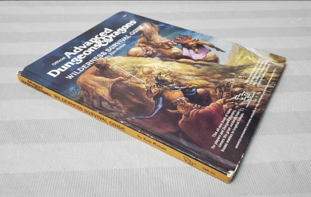 1986 dungeons & Dragons wilderness survival guide - photo 4