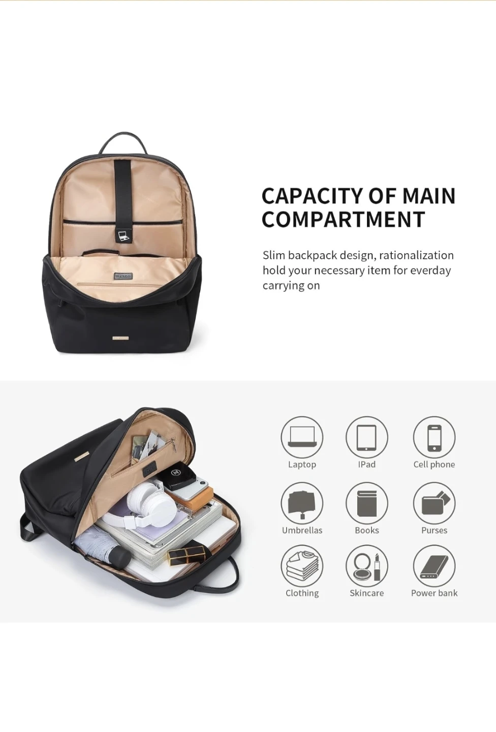 Backpack for work, travel, school (fits 15.6 laptop) - photo 4