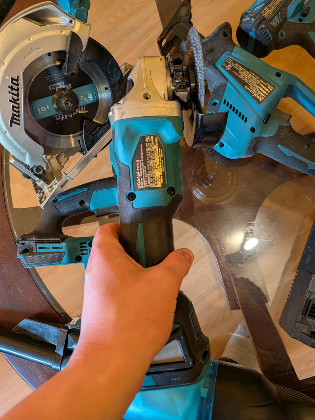 Makita Cordless Power Tool Set with Batteries and Charger - photo 4
