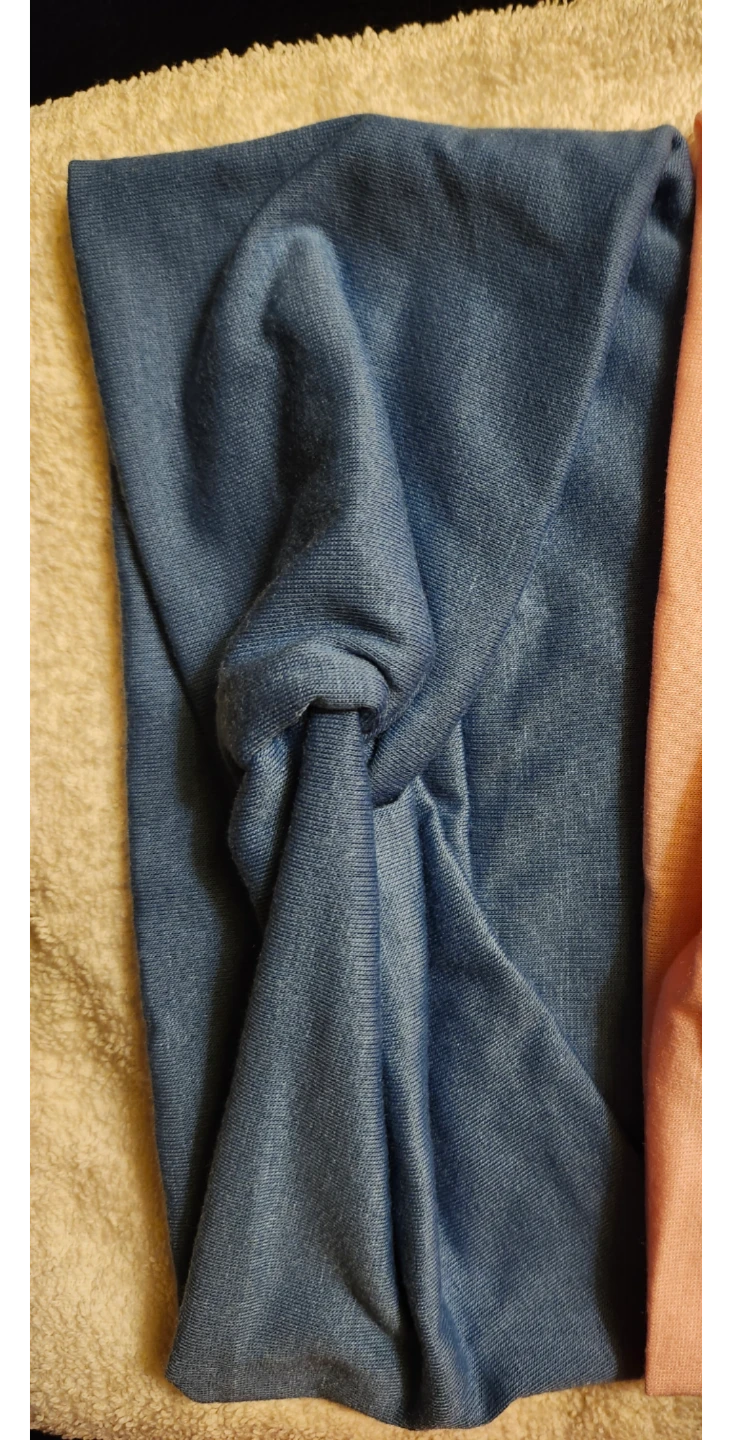 NEW Headband, WIDE, BLUE, women's