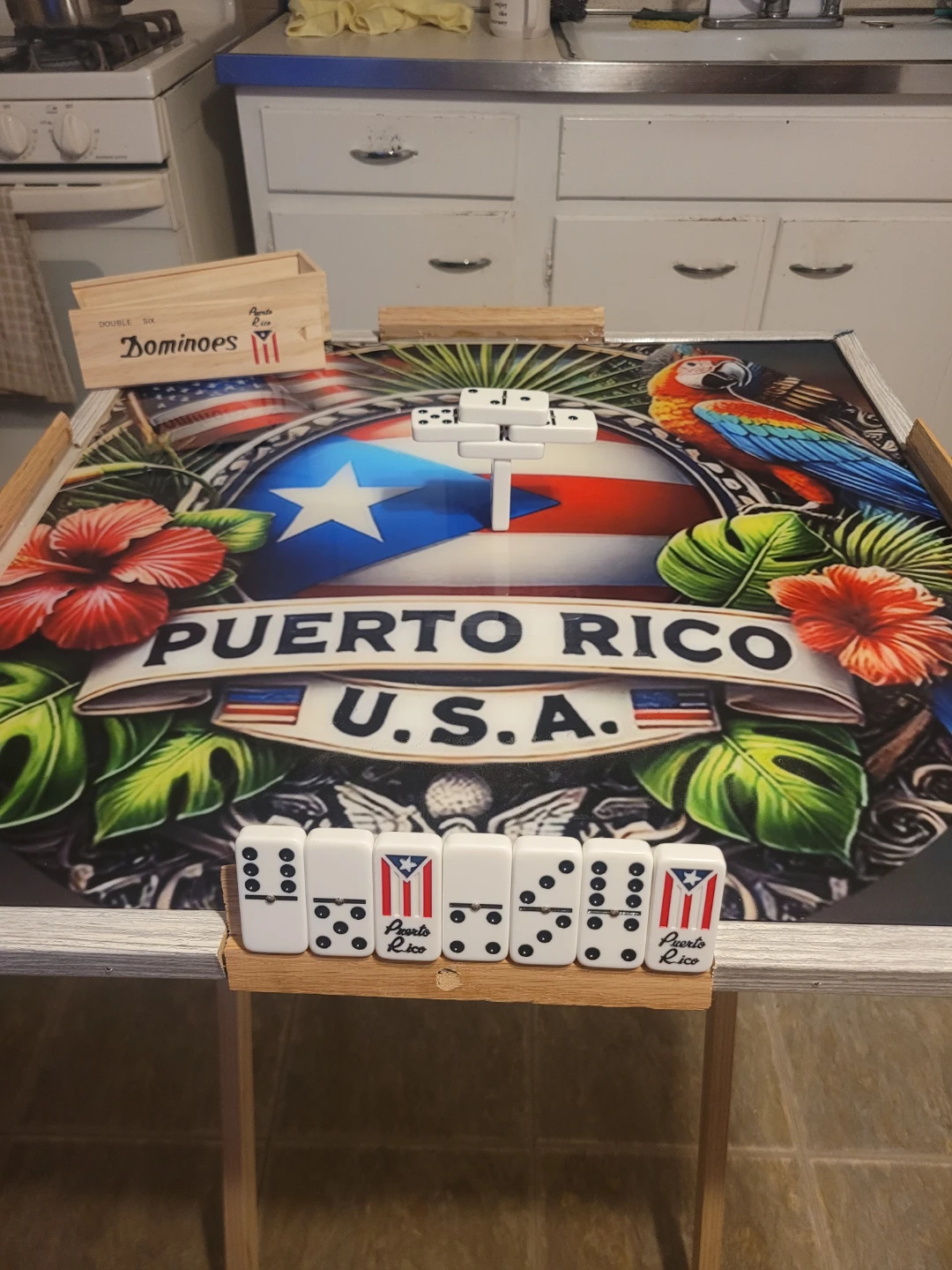 Meza para juego de Dominoes