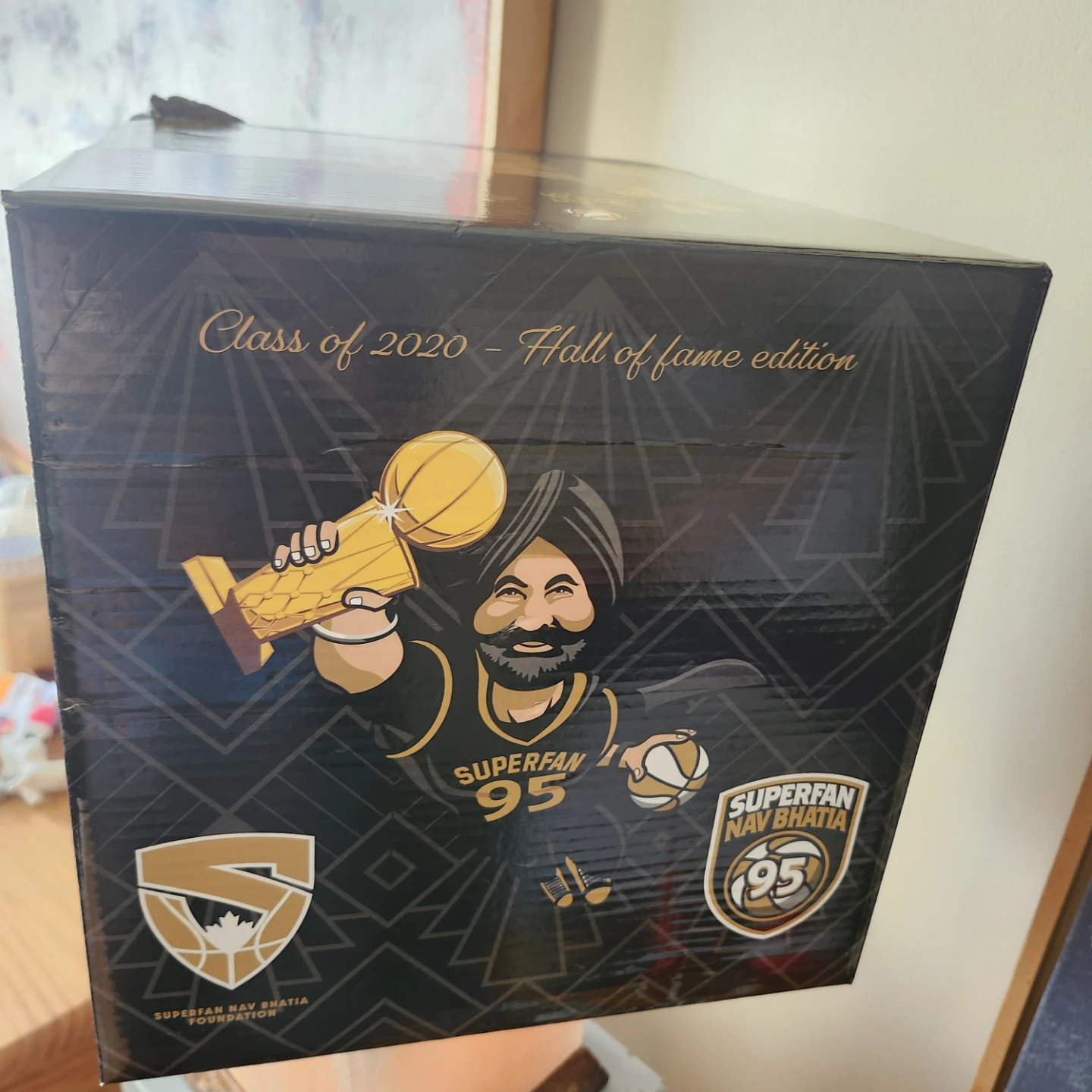 Superfan Nav Bhatia Hall of Fame Edition Basketball - photo 2