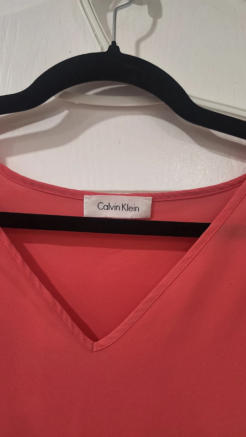 Calvin Klein Coral Bell Sleeve Blouse - photo 5