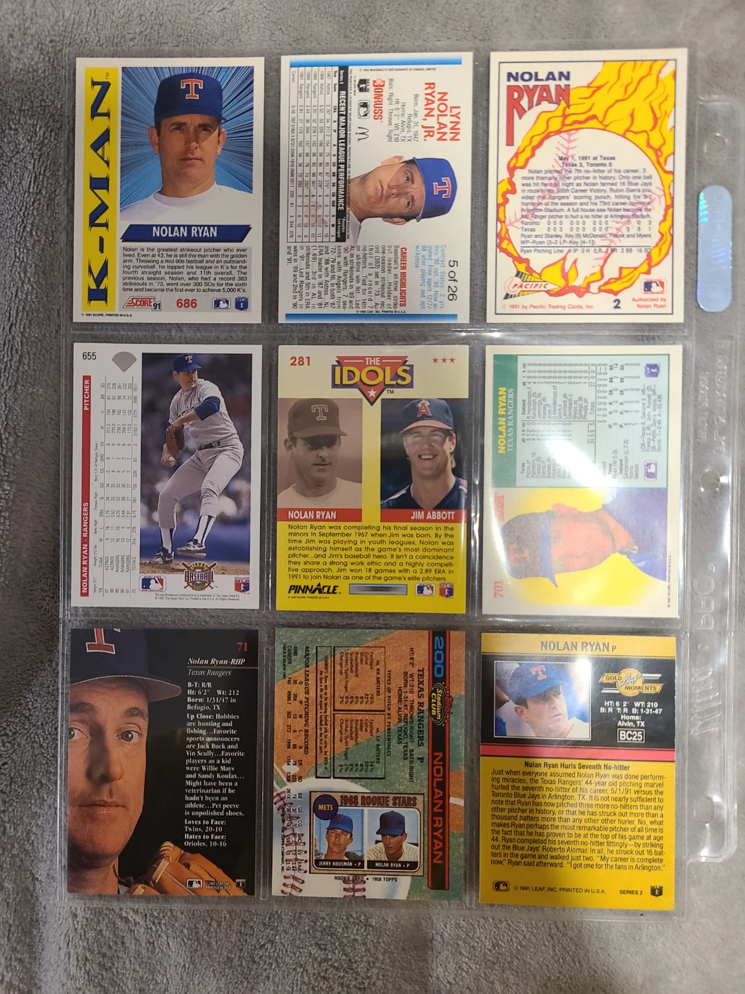 Nolan Ryan Baseball Card Collection - photo 2