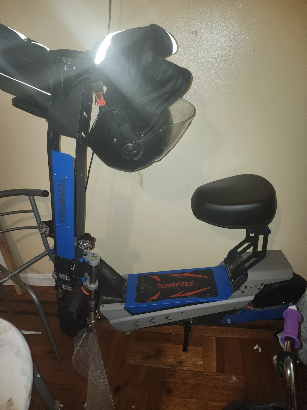 TOMOTO electric scooter with seat