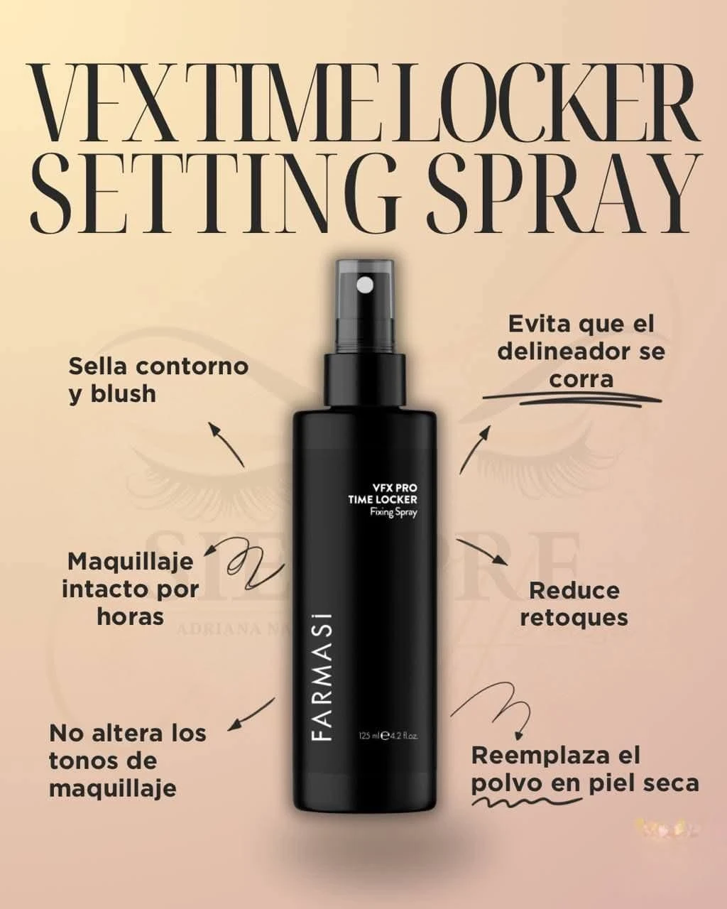 Farmasi VFX Time Locker Setting Spray - 4.2 fl oz