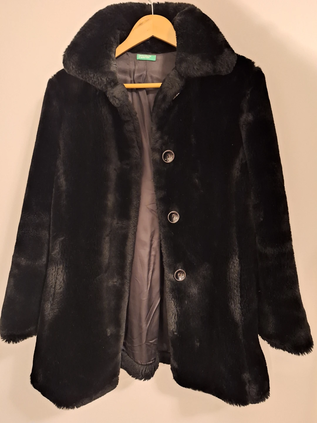 United Colors of Benetton Faux Fur Coat