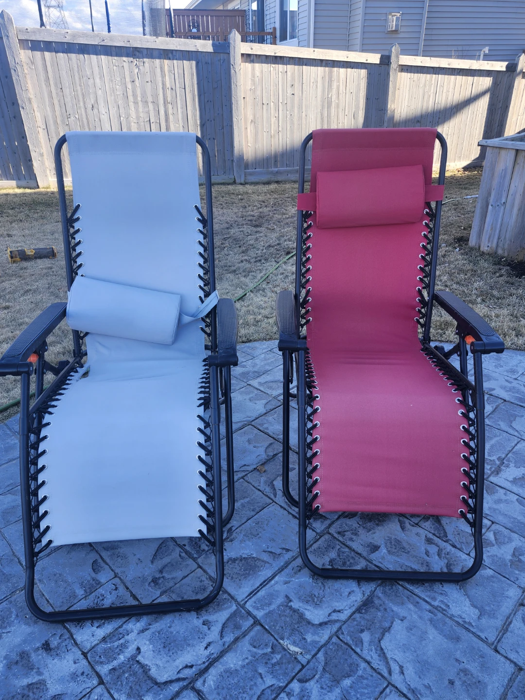 Zero Gravity Chairs (Set of 2) SEE DESCRIPTION
