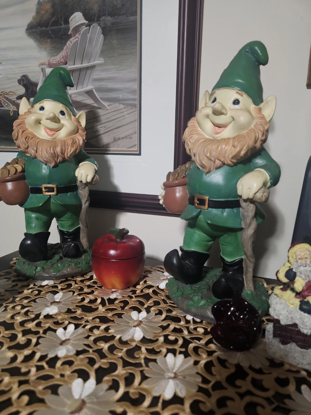 Set of 2 Garden Gnomes - photo 3