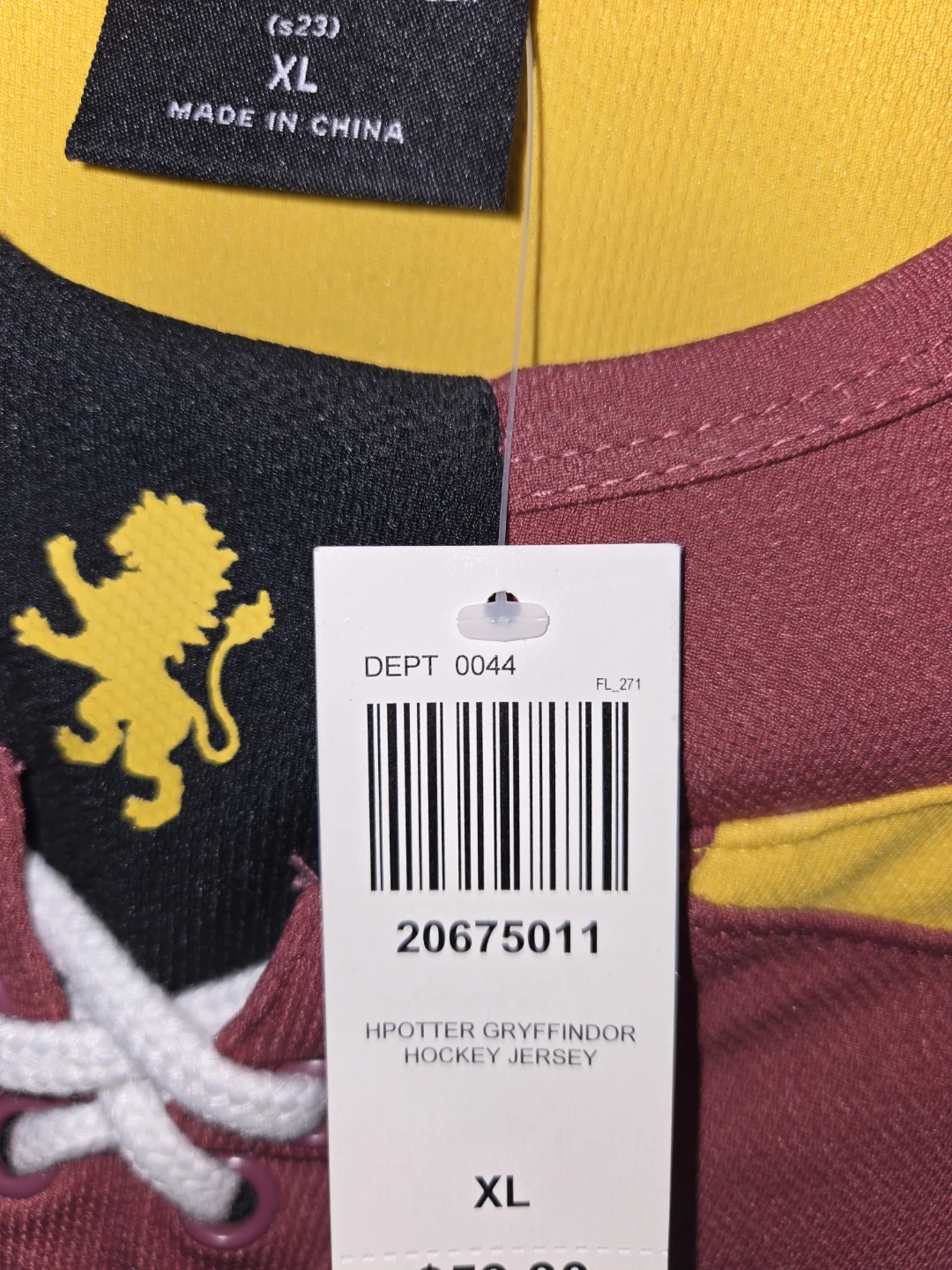 Harry Potter Gryffindor Hockey Jersey - photo 2