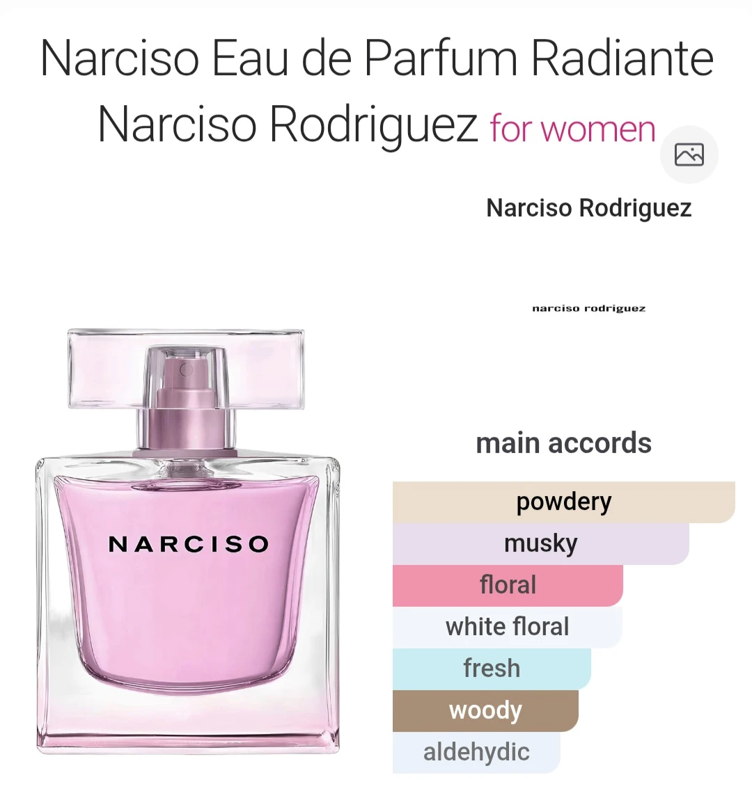 Narciso Rodriguez Eau de Parfum Radiante 50mL - photo 4
