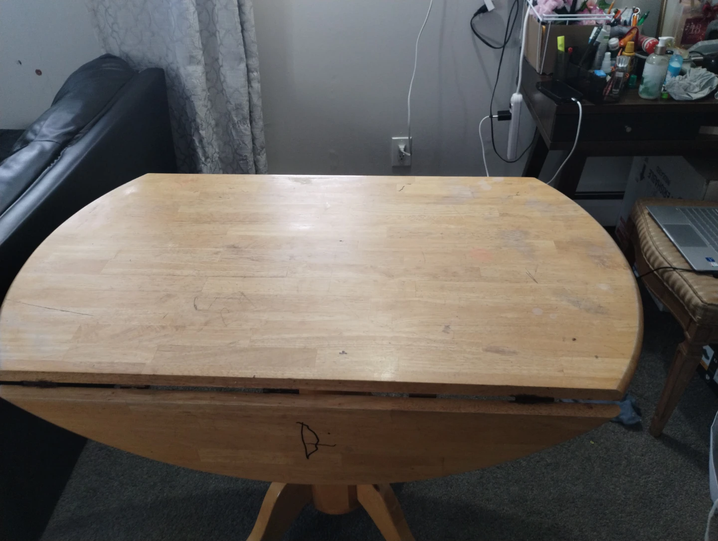 Drop Leaf Pedestal Dining Table - photo 2