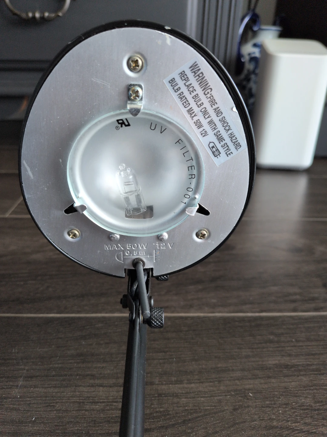 Black Adjustable Desk Lamp - photo 4