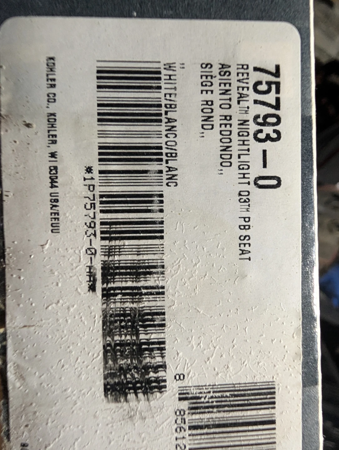 Kohler Reveal Nightlight Q3 Round Toilet Seat - photo 5