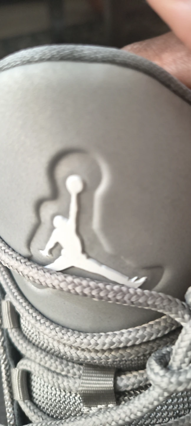 Jordan grey size 10 shoes for 80 buy pls