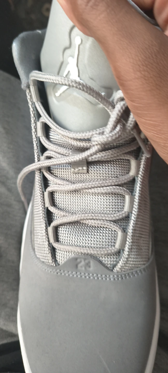 Jordan grey size 10 shoes for 80 buy pls - photo 2