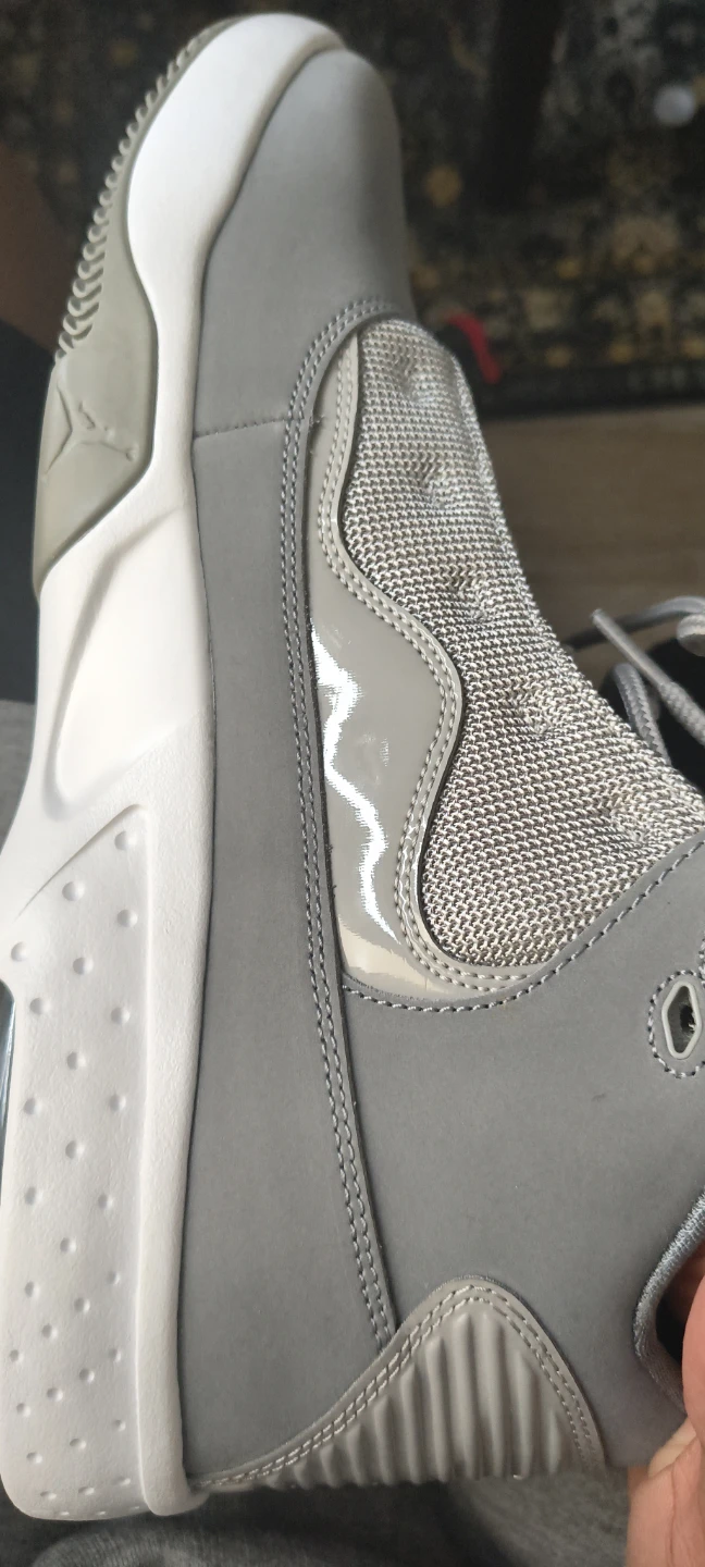 Jordan grey size 10 shoes for 80 buy pls - photo 4