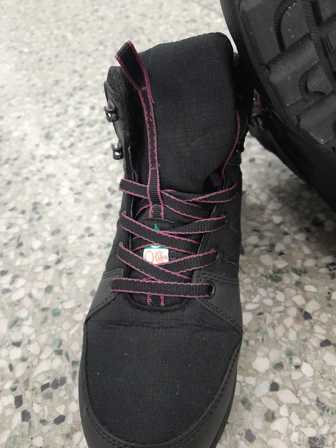 Safety Boots with Pink Laces women's size 8 - photo 3