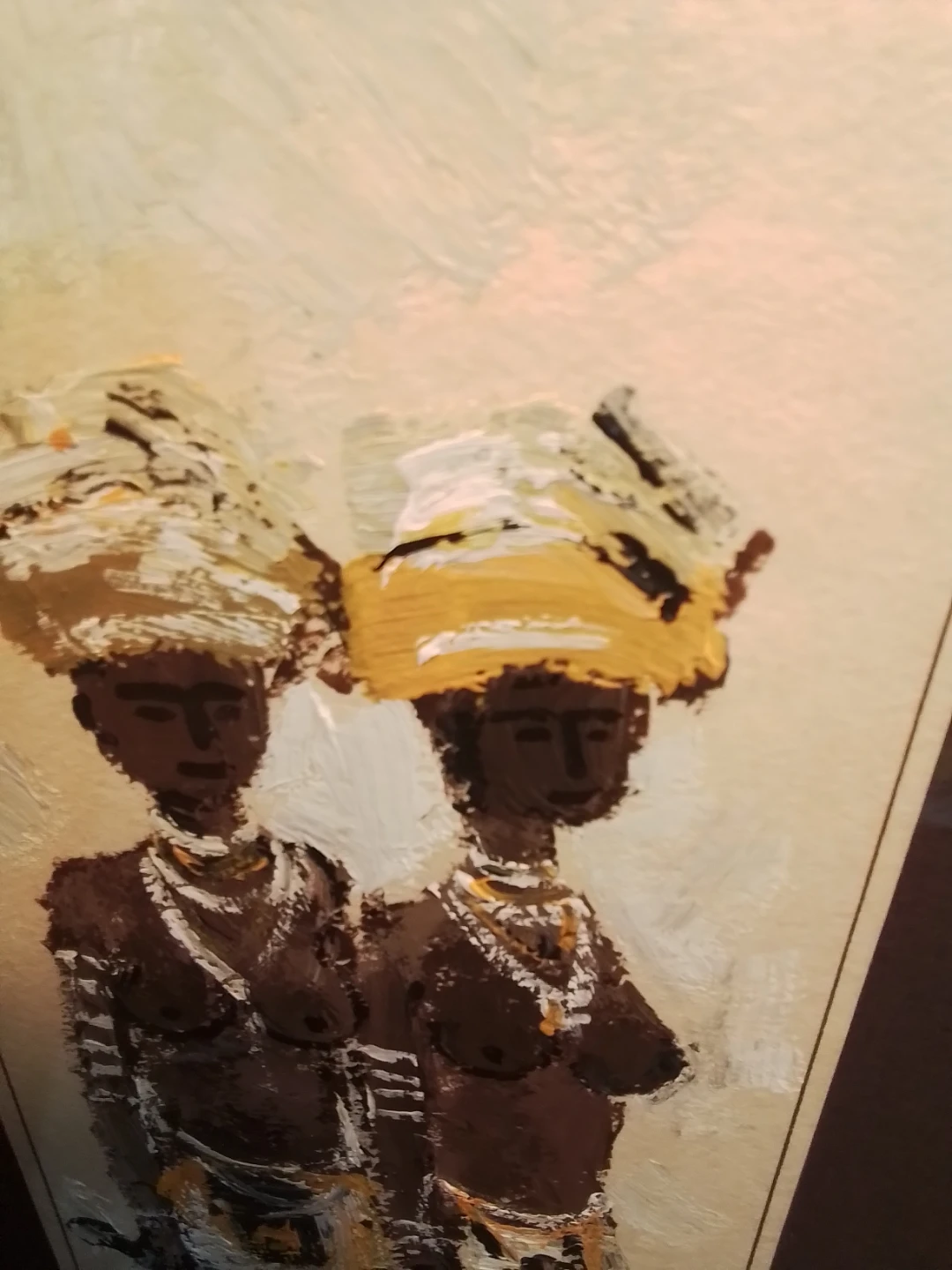 Listed SA Artist Jeff Kassman pair of  impasto Paintings 1978 - photo 5