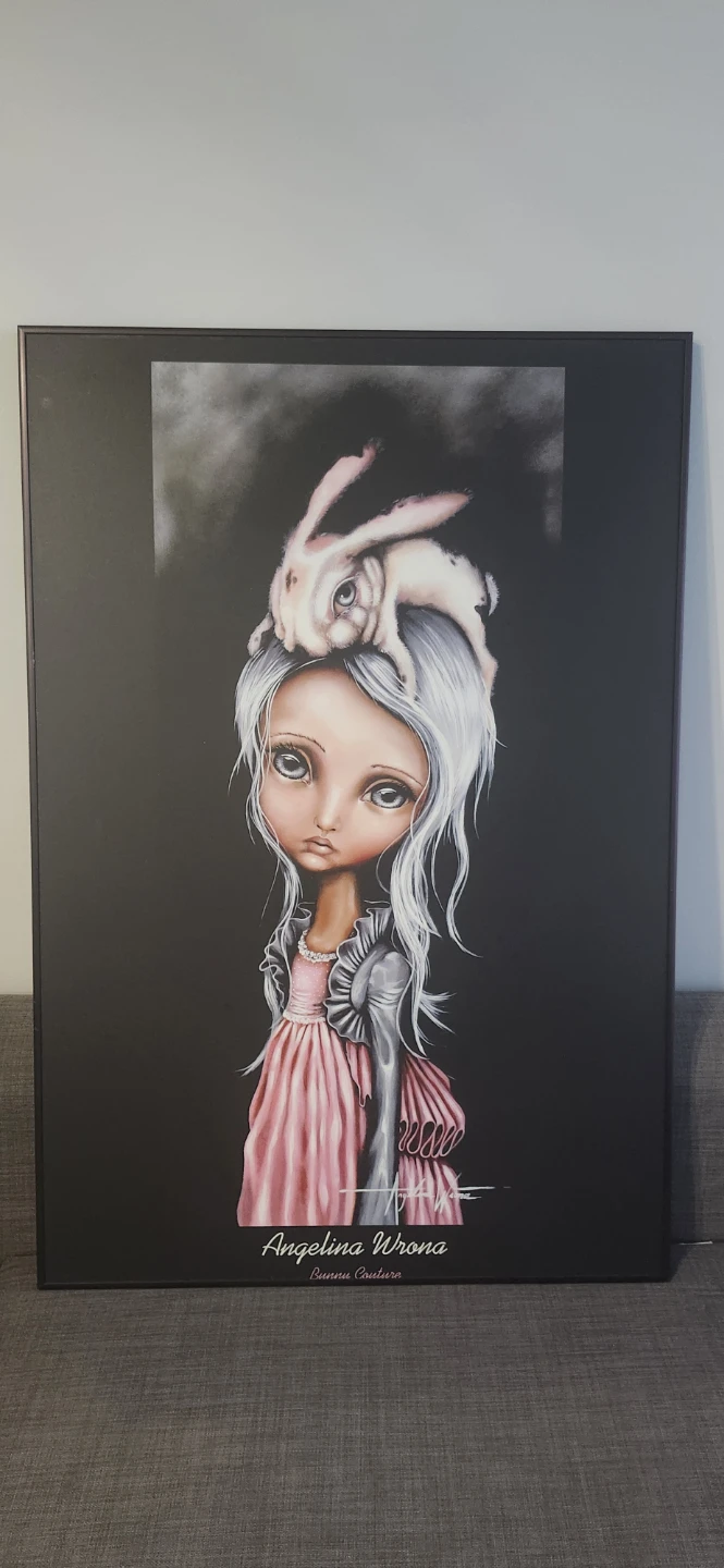 Framed Art Print - "Angelina Wrona" by Iwona Chmielewska