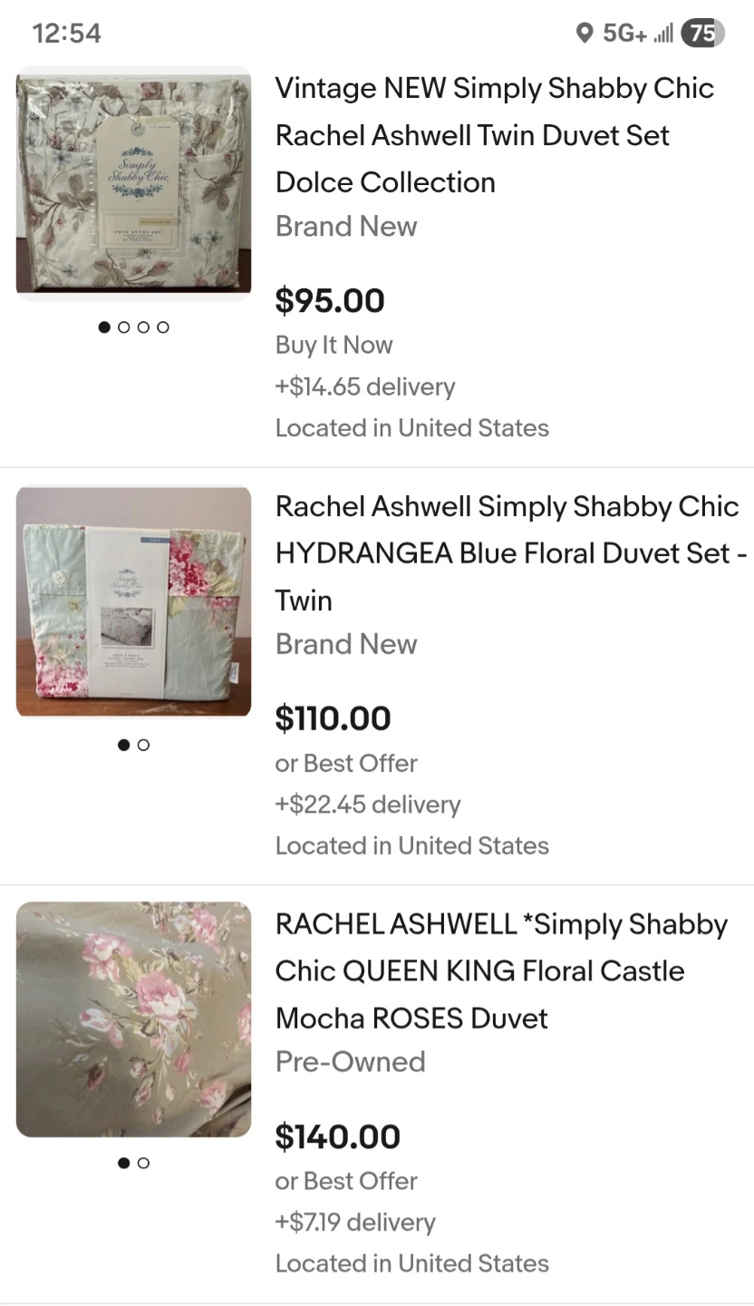 Simply Shabby Chic Floral Duvet - photo 4
