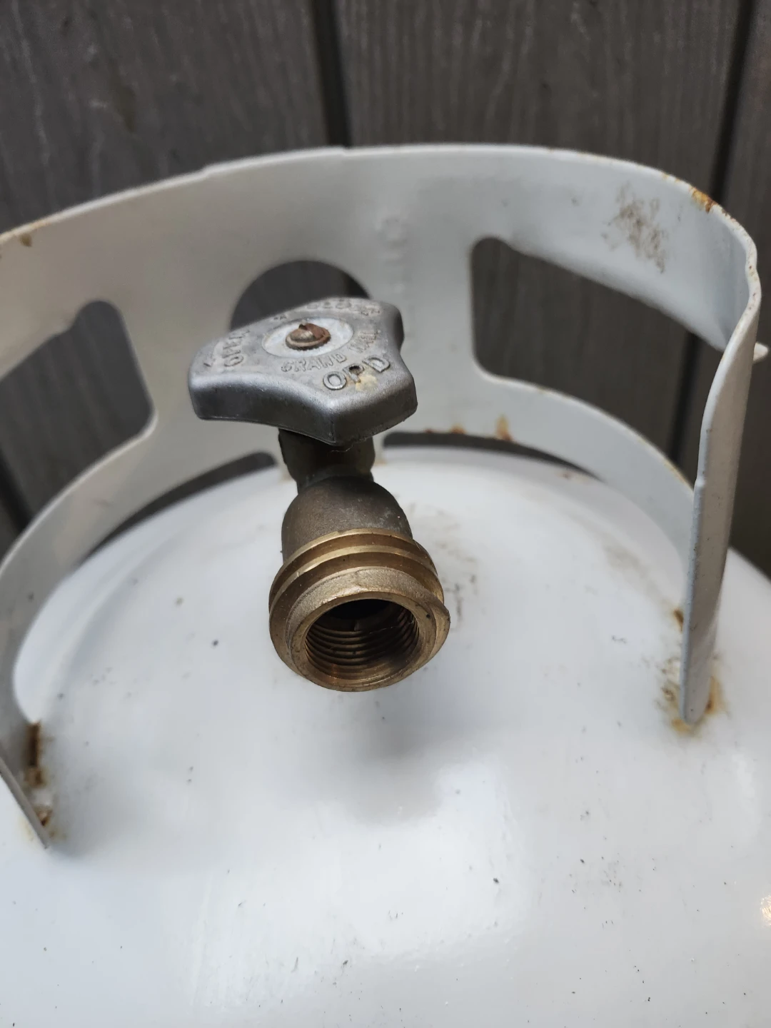 White Propane Tank - photo 3