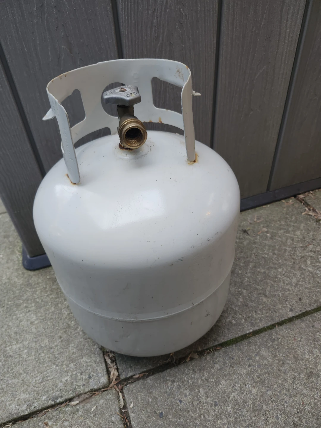 White Propane Tank - photo 4