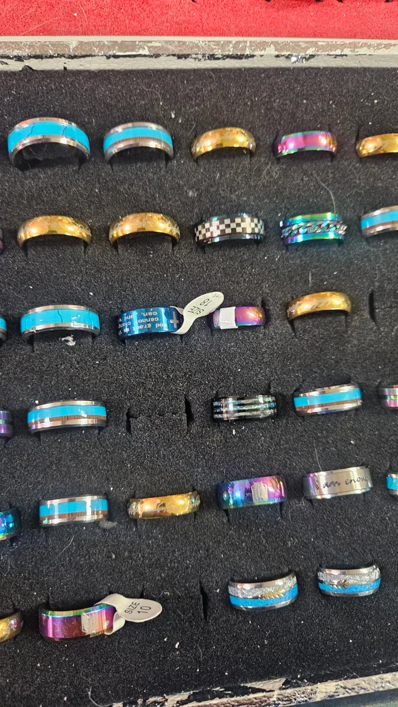 Assorted Men's and women's rings 2 for $25 - photo 2