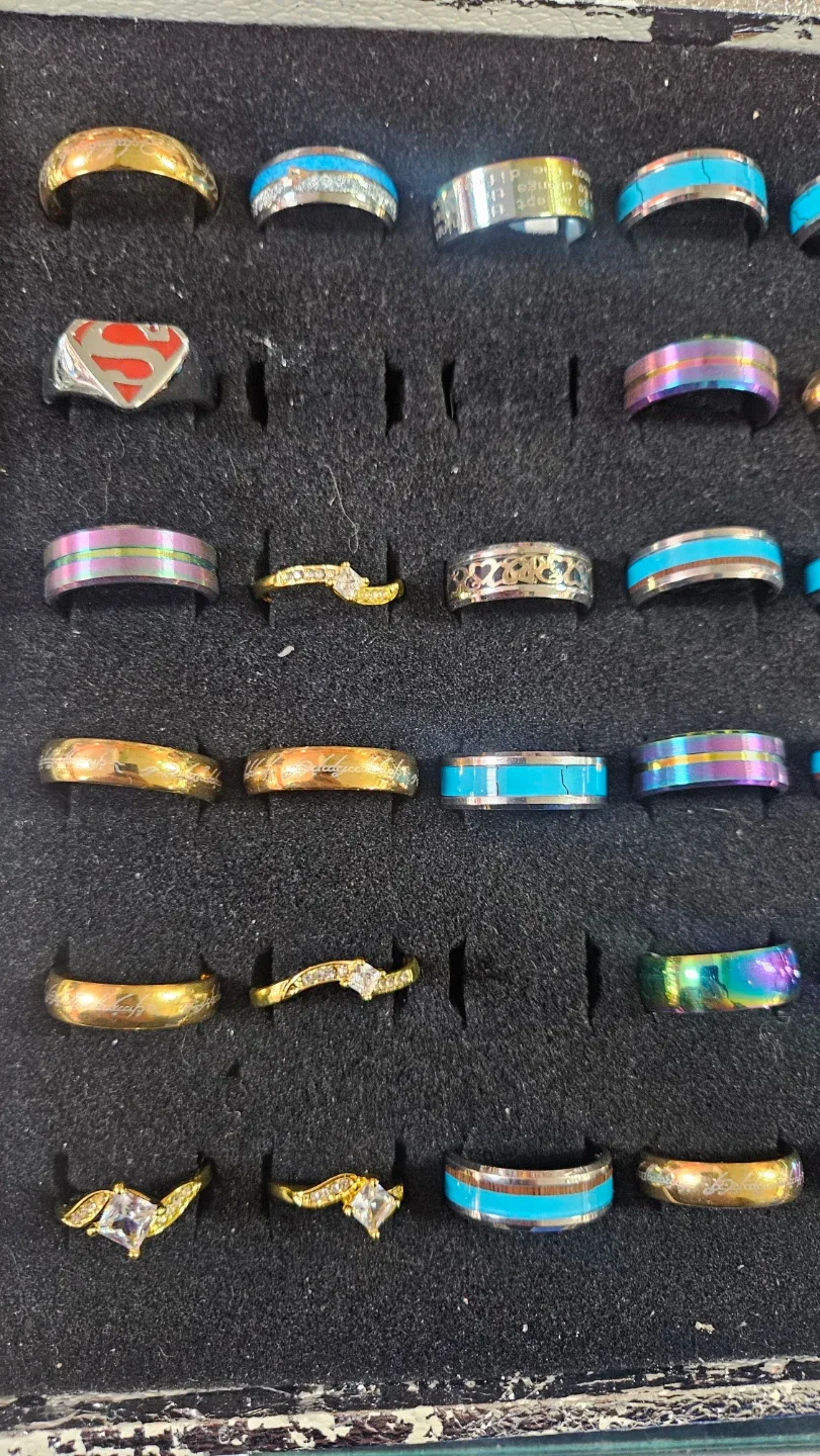 Assorted Men's and women's rings 2 for $25 - photo 3