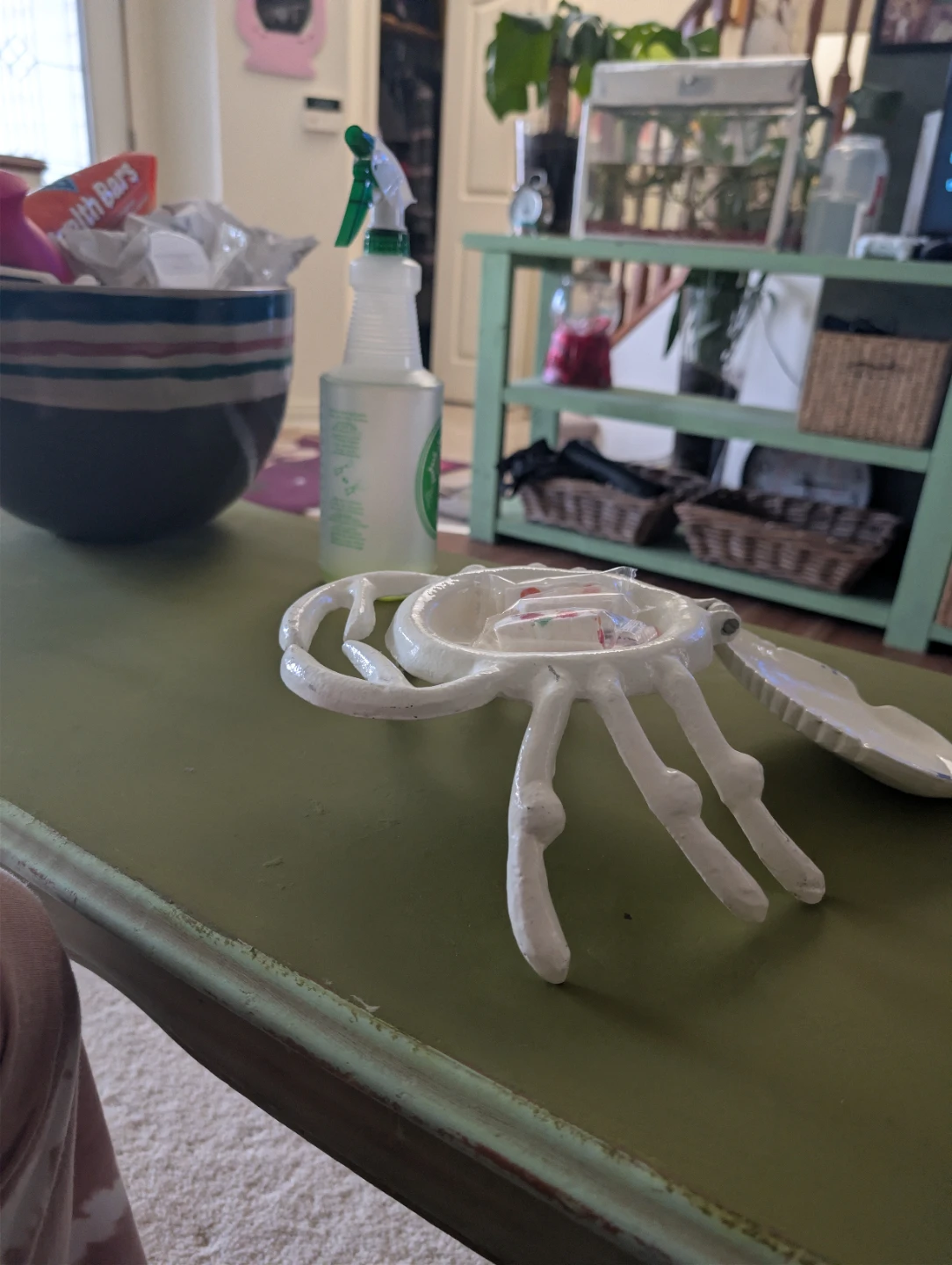 White Crab Trinket Box with Candies - photo 5
