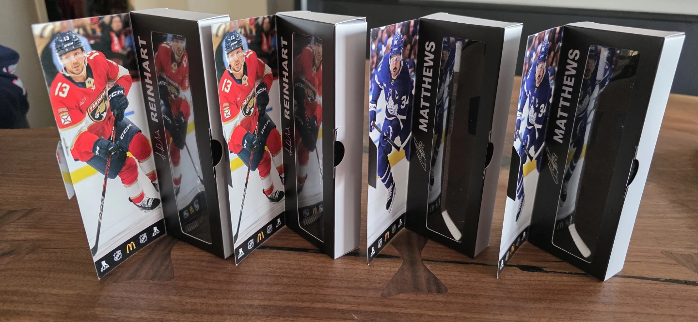 McDonald's NHL Player Mini Stick Collection